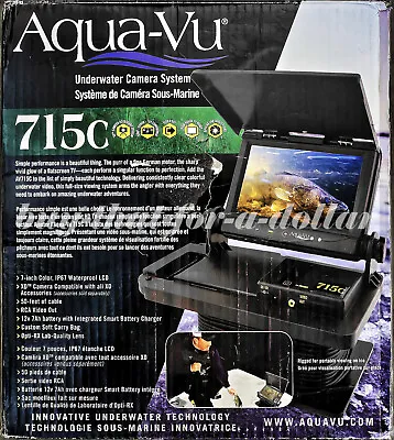 *NEW* Aqua-Vu AV715C 7  Underwater Fishing Camera-Color LCD Screen-715C Viewing • $299.99