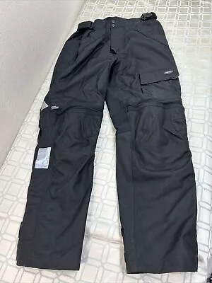 Cortech By Tour Master Motorcycle Pants Padded Schoeller Black Men’s XL 36-38 • $75