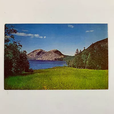 Postcard Maine Mount Desert Island ME Jordan Pond Bubble Acadia Park 1960s • $1