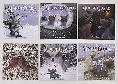 Mouse Guard Winter 1152 #1-6 Complete Set David Petersen Archaia Studios 2007 VF • $64.99