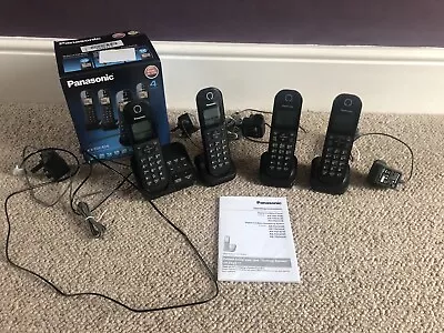 Panasonic KX-TGC424 Cordless Phone With Answering Machine (Low Radiation) • £12