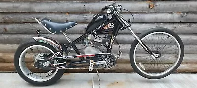 $1500 • Buy Schwinn Stingray Motor Bike OCC Chopper Black/Chrome 20  Motorized Bicycle 80cc