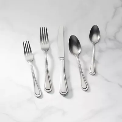 Lenox  TEXTURED NEUTRALS - 18/10 Stainless 24pc. Flatware Set (Service For Four) • $49.99