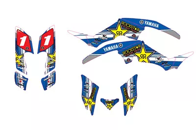 $130.20 • Buy Fits Yamaha Raptor 350 Graphic Decal Kit Stickers Atv Racing Calcomanias