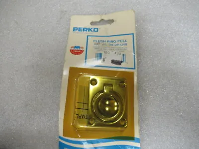 P4A Perko Marine Cat No. 841-DP-CHR Flush Ring Pull OEM New Factory Boat Parts • $17.90