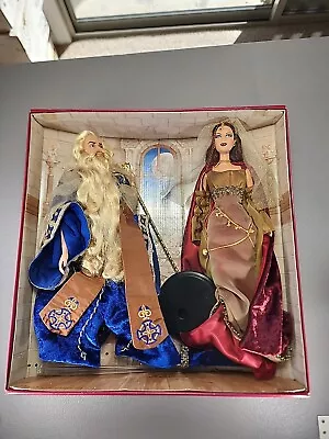 Merlin The Magician & Morgan Le Fay The Enchantress Barbie & Ken Giftset • $89.99