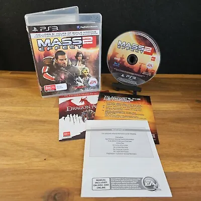 Mass Effect 2 - Sony PlayStation 3 - PS3 - With Manual Free Tracked Post • $14