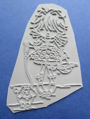 #37 Lili Of The Valley Unmounted Rubber Stamp - Frou Frou • £2.99