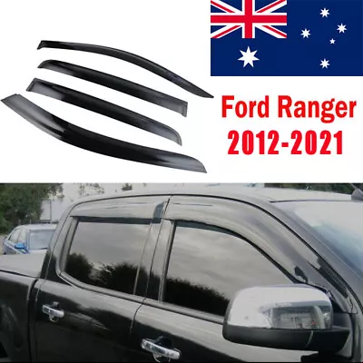 $39.99 • Buy Weathershields Window Visors Weather Shields For Ford Ranger Dual Cab 2012-2021