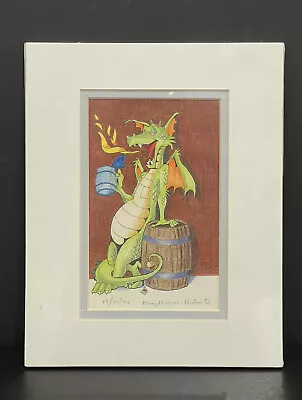 Mary Hanson-Roberts  A Very Good Year  Fantasy Illustration Signed Limit Ed 1994 • $105