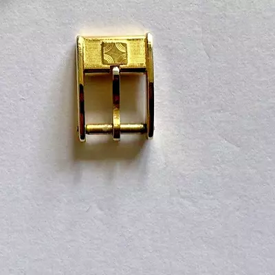 Zenith 8mm Gold Plated Watch Strap Buckle In Good Condition • £7.95