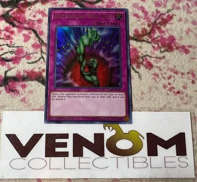 1x (M/NM) - Bottomless Trap Hole - BLRR-EN101 - Ultra Rare - 1st Edition YuGiOh • $4.09