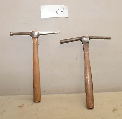 2 Rare Jewelers Hammer Silversmith Planishing Collectible Metal Working Tools C4 • $119.99