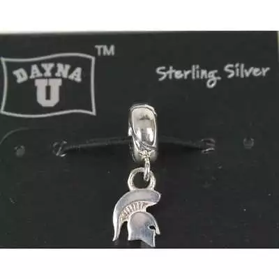 Michigan State Spartans Sterling Silver Charm Bead • $29.95