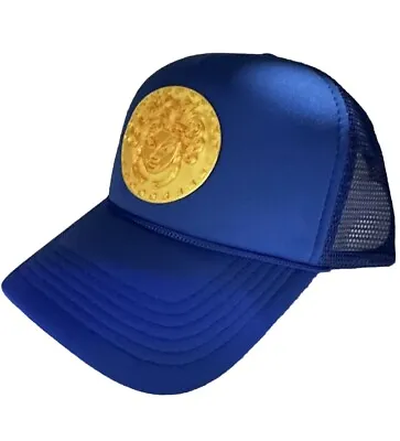Brand New Blue Custom Medusa Trucker Hat Snapback - Versa • $32