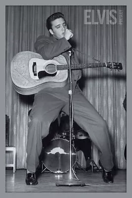 Elvis Presley LIVE IN CONCERT 1957 Classic Rock And Roll Retro 24x36 POSTER • $12.74