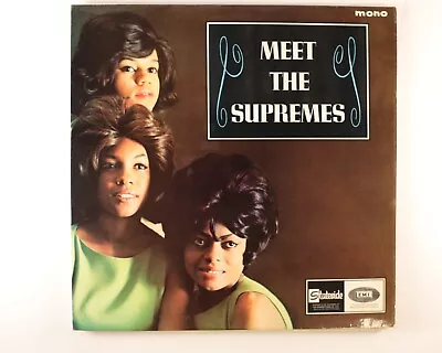 The Supremes - Meet The Supremes - 1964 Uk Lp Vinyl Mono - Sl 10109 - Vg+/vg+ • $24.87