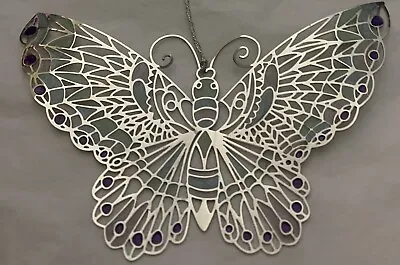 MMA Metropolitan Museum Of Art Filigree Enamel Butterfly • $9.99