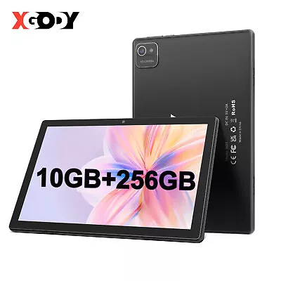 Tablet 10 Inch Android 12 Tablets 4GB+256GB Quad-Core Tablet HD+ Display Tablet • $69.99