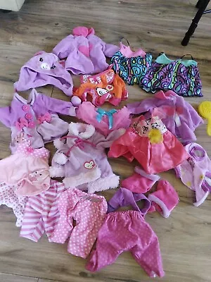 Lot Of Baby Alive Doll Clothes Outfits    • $48