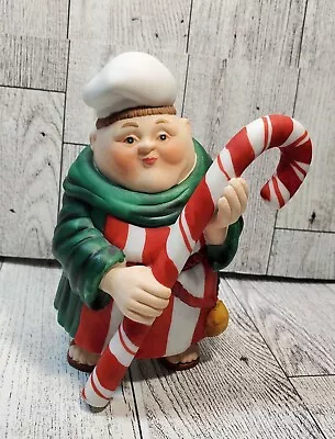 Dept 56 Merry Makers Calvin The Candycane Striper Monk 4.5  Figurine • $16.99