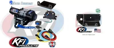 $262.95 • Buy KFI 2000 LB Winch & Mount Kit Polaris Sportsman 700 02-04 600 03-04 400 500 2004