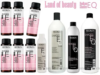 Redken Shades EQ Gloss Demi Hair Color 2oz Or Solution ☆Choose Yours☆ • $14.99