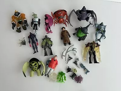 Ben 10 Bulk Lot Small Action Figure Toy Bundle X19 Alien Force Cartoon Network • $60.81