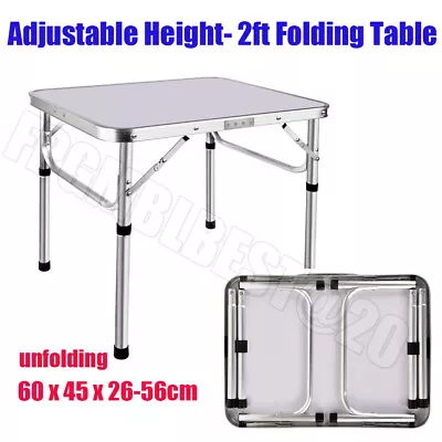 £21.50 • Buy Folding Table Portable Fold Up Tables Camping Garden Party Trestle Dinner Buffet