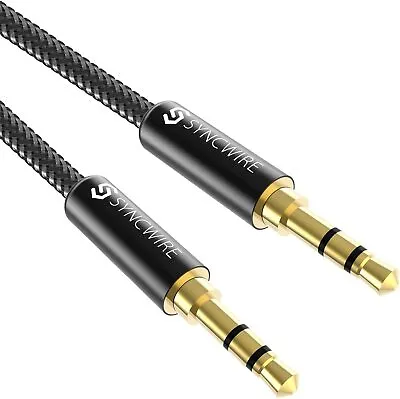 3FT AUXILIARY 3.5mm Cable Male To Male Car Audio Cord For Headphones/Car/Speaker • $7.59