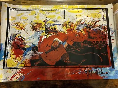 Ralph Steadman Rare Lizard Lounge Poster • £200