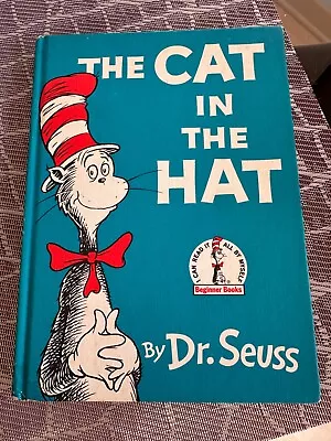 1957 Vintage Dr. Seuss Cat In The Hat Random House Book Club Edition Hardcover • $19.99