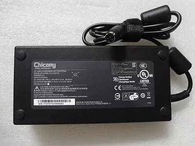 Genuine Laptop Charger Chicony 230W 19.5V 11.8A 4-PIN Power Adapter • $200.20