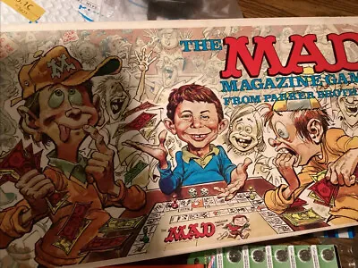 Vintage 1979 The Mad Magazine Board Game By Parker Brothers • $17.99