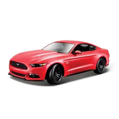 Maisto 1:18 2015 Ford Mustang GT Red Diecast Model Car 31197 • £39.99