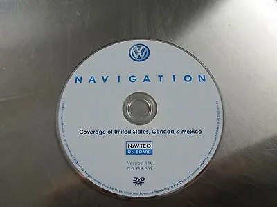 2009 Vw Volkswagen Jetta Sportwagen Navigation Dvd Version 1m 7l6.919.859  Oem • $41