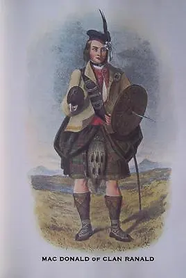 Clan MacDonald Of Ranald - CUSTOM MATTED - Scottish Tartan Art Print - GIFT • $15