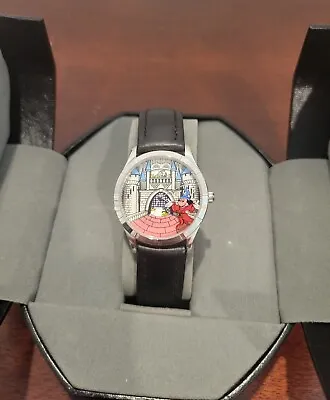 Mickey Mouse Sorcerer Fantasia Watch Disney World 25th Anniversary Limited 2000 • $124.99