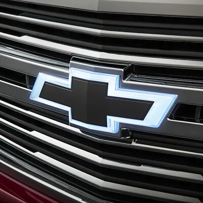 2015-2020 Chevrolet Tahoe Suburban Illuminated Black Bowtie Emblems 84751544 OEM • $5349.89