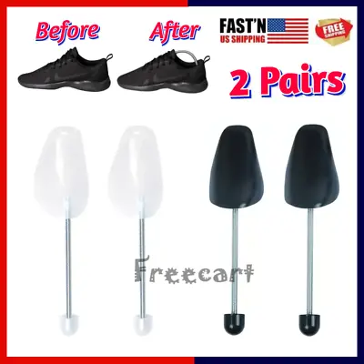 2Pack Adjustable Shoe Support Shapers Stretchers Tree / Shoe Crease Protector US • $12.29
