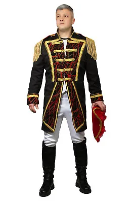 Costume Uniform Carnival Soldier Napoleon Jacket Fancy Dress Party Frock Classy • £129.38