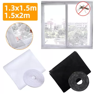 £3.81 • Buy Large White Window Screen Mesh Net Fly Insect Bug Mosquito Moth Door Netting