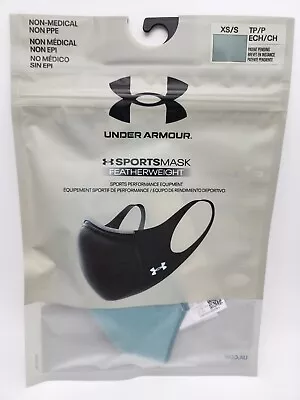 UNDER ARMOUR XS/S Teal Sports Mask Featherweight IsoChill Unisex LAST MODEL • $13.25