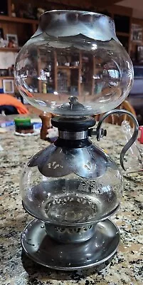 Vintage 1930s Pyrex Silex Double Vacuum Percolator Coffee Pot Maker Glass • $135