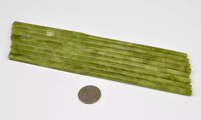 $49.34 • Buy 4Pairs Handmade Natural Green Jade Chopsticks (fragile)