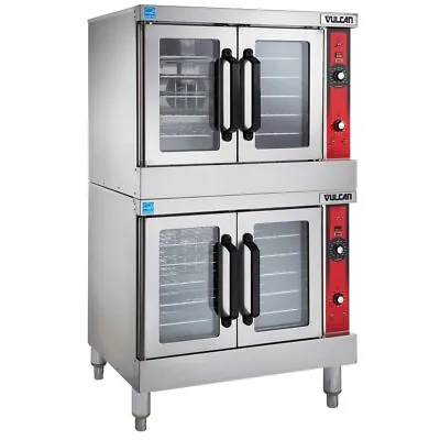 Vulcan Natural Gas Double Deck Full Size Convection Oven - 100000 BTU • $13130