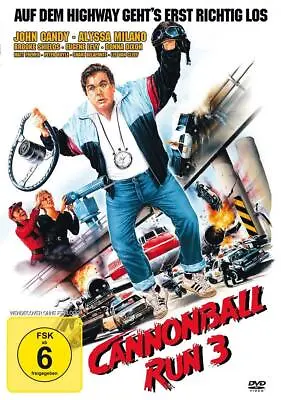 Cannonball Run 3 (DVD) John Candy Brooke Shields Lee Van Cleef Alyssa Milano • £20.34