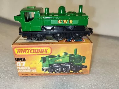 NOS Vintage Matchbox Die Cast Pannier Locomotive In Box #47 • $14.99