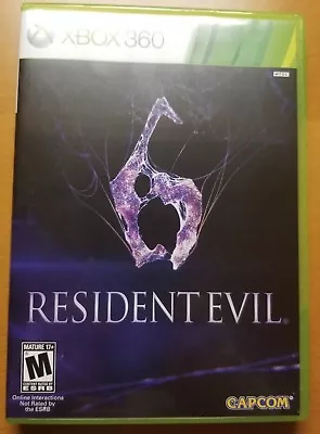 Resident Evil 6 (Microsoft Xbox 360 2012) • $5.25