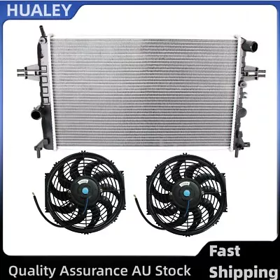 Radiator+Fan For Holden Astra TR &TS Series 1.8L 2.0L 1998-2005 Z20LER Z20LET MT • $149